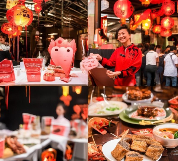 在七夕节期间，餐饮店推出促销活动，满足顾客的节日情感需求。