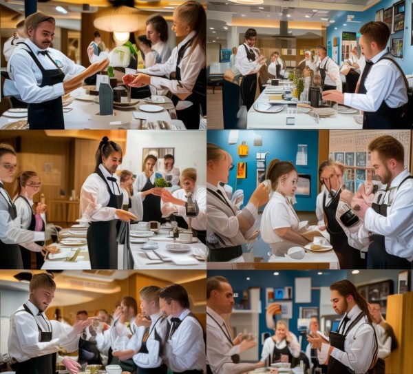 如何做好酒店服务员，从细节到创新，从基本技能到创新工作方法，从培训到激励，从基础到能力提升，从团队管理到创新思维培养，如何让服务员在日常服务中发挥出最佳的创新力和执行力？