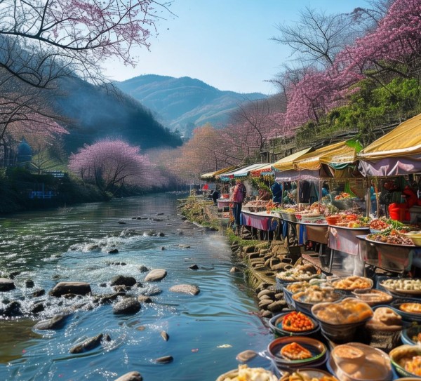 三门峡3月,美食与自然完美融合 三门峡3月,美食与自然完美融合