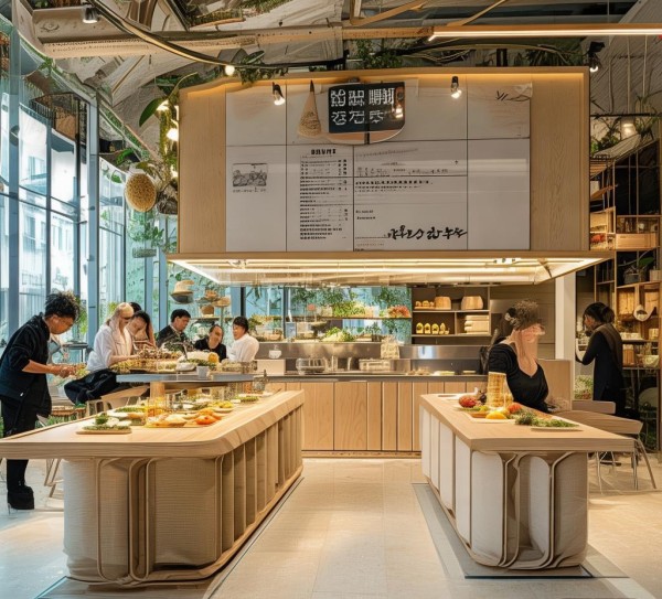 好食光一日三餐餐饮店，健康与时尚的创新典范