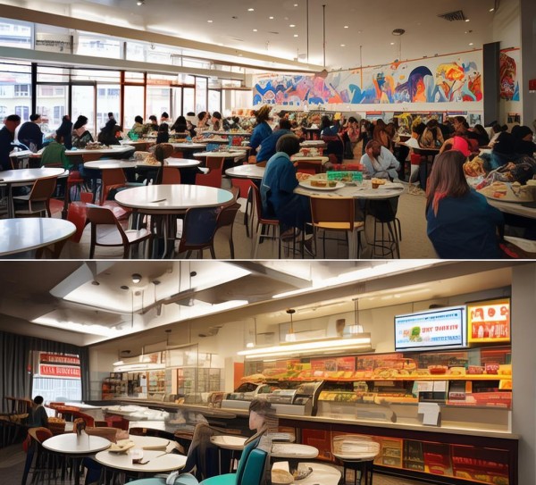 学校食堂和快餐店哪个好? 学校食堂和快餐店哪个好?